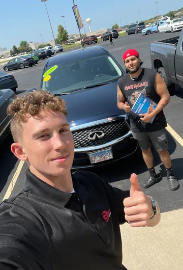 Happy customer at Grote Automotive in Rockford, Illinois
